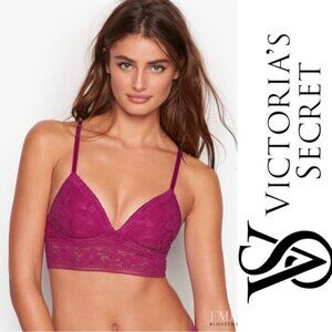 Victoria's Secret | Plum Lace Bralette | Size Medium